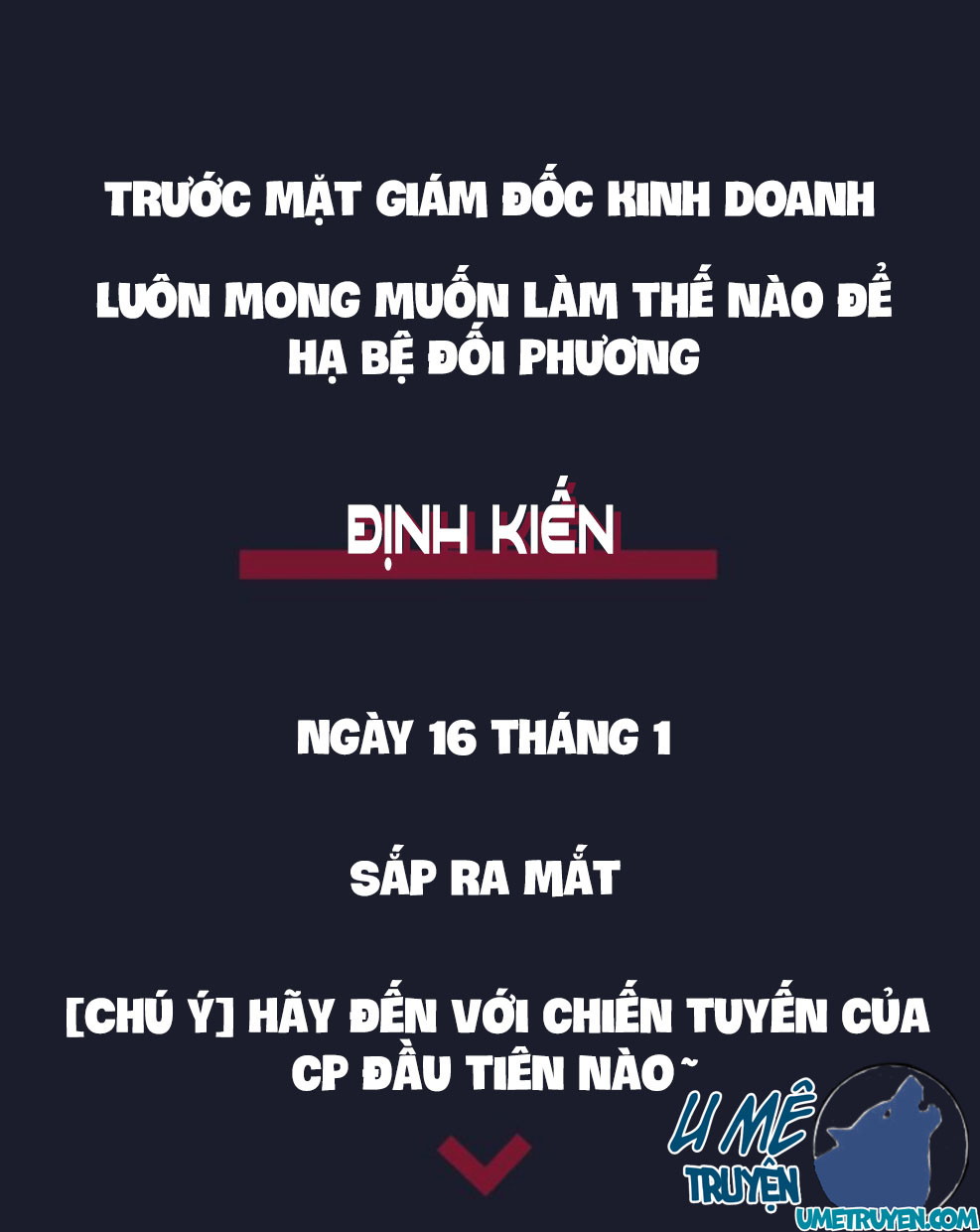 Định Kiến Chapter 0 - Next Chapter 1