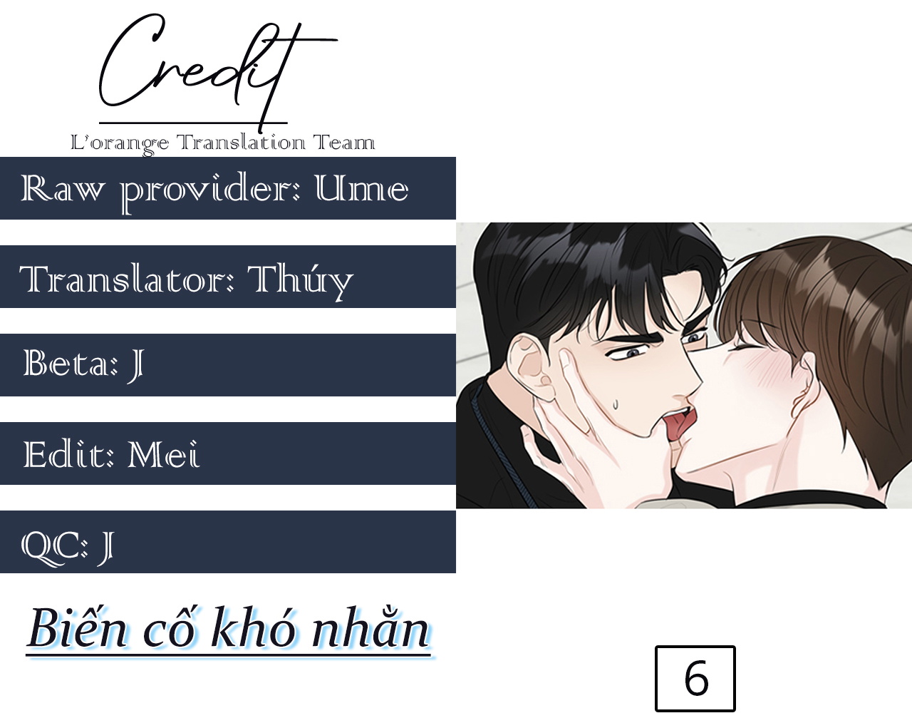 Biến Cố Khó Nhằn Chapter 6 (H) - Next Chapter 7