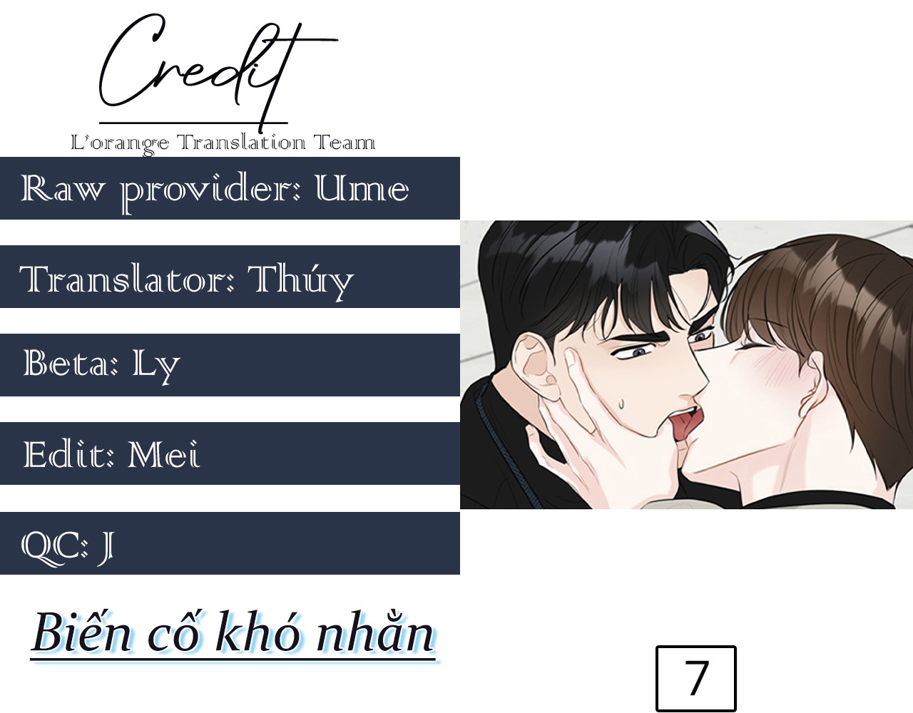 Biến Cố Khó Nhằn Chapter 7 - Next Chapter 8